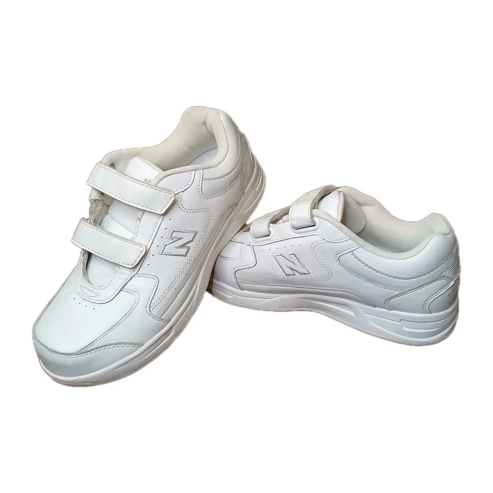 NB-New Balance 576 WALKING DSL Hook and Loop White SNEAKERS Shoes Sz 9‎ 2E #1300